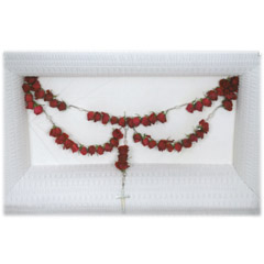 RED ROSE ROSARY for the LID RED ROSE ROSARY for the LID