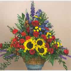SUNFLOWER BASKET ARRANGEMENT SUNFLOWER BASKET ARRANGEMENT