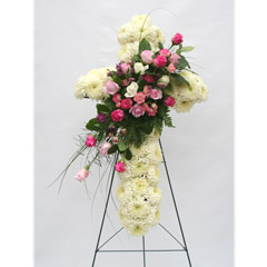 PINK ROSE CROSS PINK ROSE CROSS
