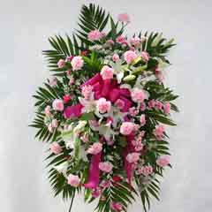 SPRING PINK STANDING SPRAY SPRING PINK STANDING SPRAY