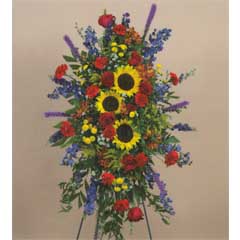 SUNFLOWER STANDING SPRAY SUNFLOWER STANDING SPRAY