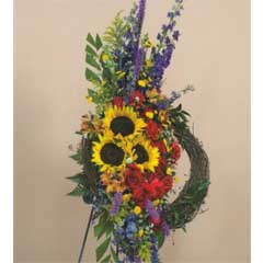 SUNFLOWER STANDING SPRAY SUNFLOWER STANDING SPRAY