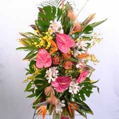 EXOTIC TROPICALS STANDING SPRAY EXOTIC TROPICALS STANDING SPRAY