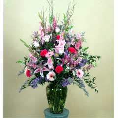 SPRING MIX VASE ARRANGEMENT SPRING MIX VASE ARRANGEMENT