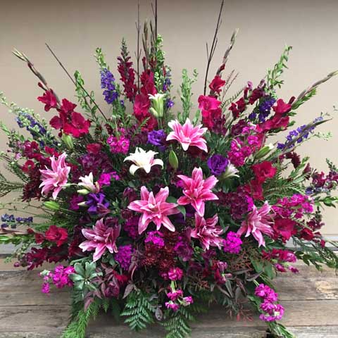 (image for) Jewel Remembrance Flower Arrangement