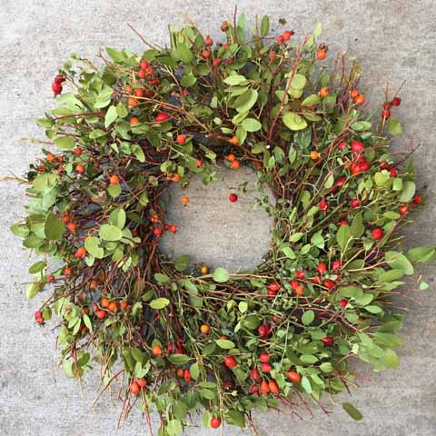 New!!! Fall Rosehip & Manzanita Wreath New!!! Fall Rosehip & Manzanita Wreath