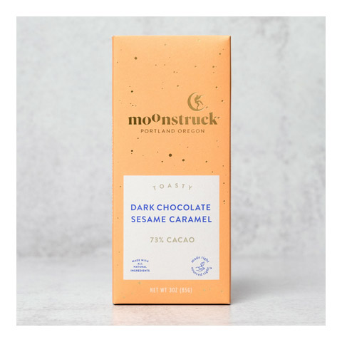 (image for) Moonstruck Chocolate Dark Chocolate Sesame Bar