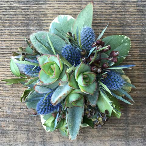 (image for) SUCCULENT CORSAGE
