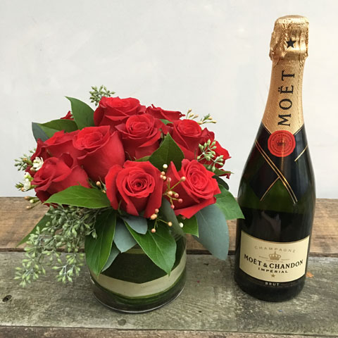 Trend and Moet Champagne Trend and Moet Champagne