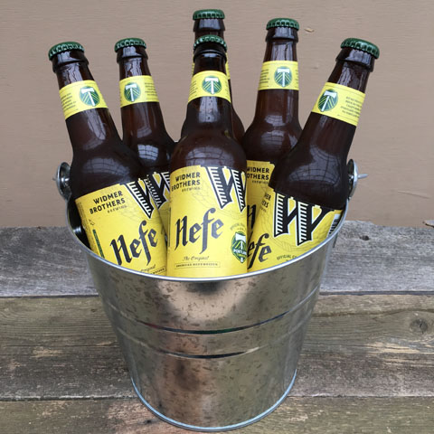 Widmer Hefeweizen Beer Bucket Widmer Hefeweizen Beer Bucket