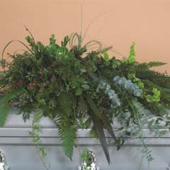 (image for) Natural Casket Flower Spray