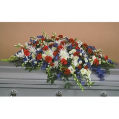 (image for) Veterans Casket Flower Spray