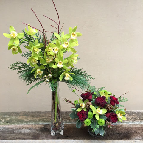 Holiday Combo Flower Bouquets Holiday Combo Flower Bouquets
