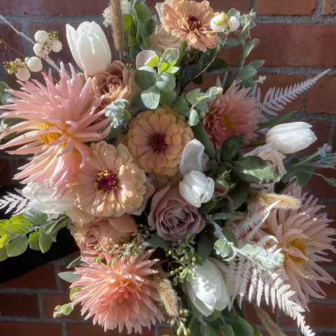 (image for) October 15th Bridal Bouquet - Click Image to Close