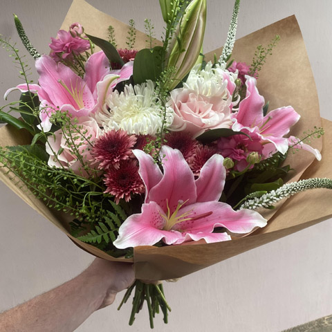 (image for) Mother's Day Wrapped Bouquet