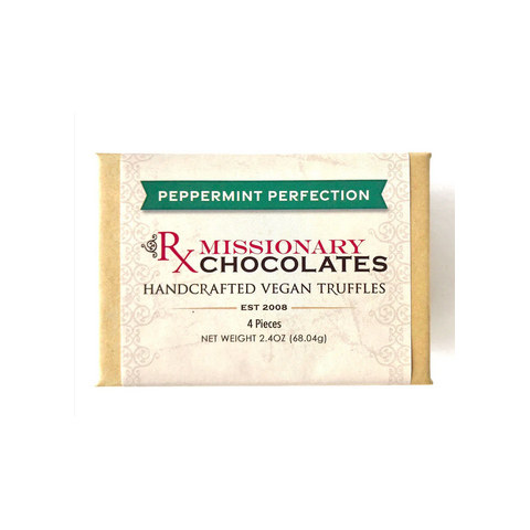 Missionary Chocolates Peppermint Truffles Missionary Chocolates Peppermint Truffles