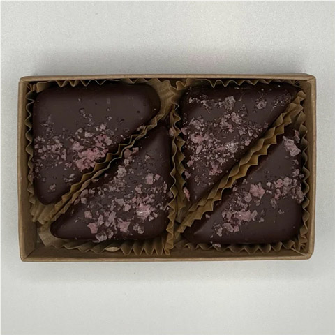 (image for) Missionary Chocolates Pinot Noir Salted Caramel Truffles