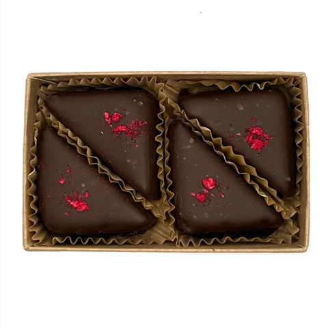 (image for) Missionary Chocolates Sweet Raspberry Truffles - Click Image to Close