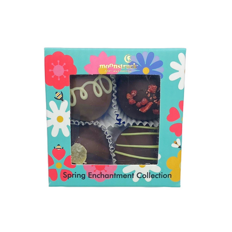 (image for) Moonstruck Spring Enchantment 4pc Truffles - Click Image to Close