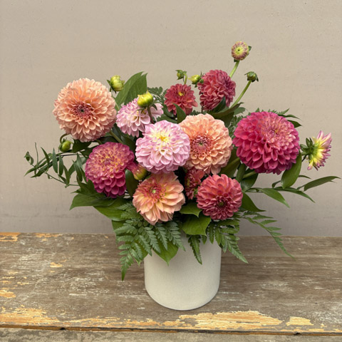 (image for) Irvington Dahlia Bouquet