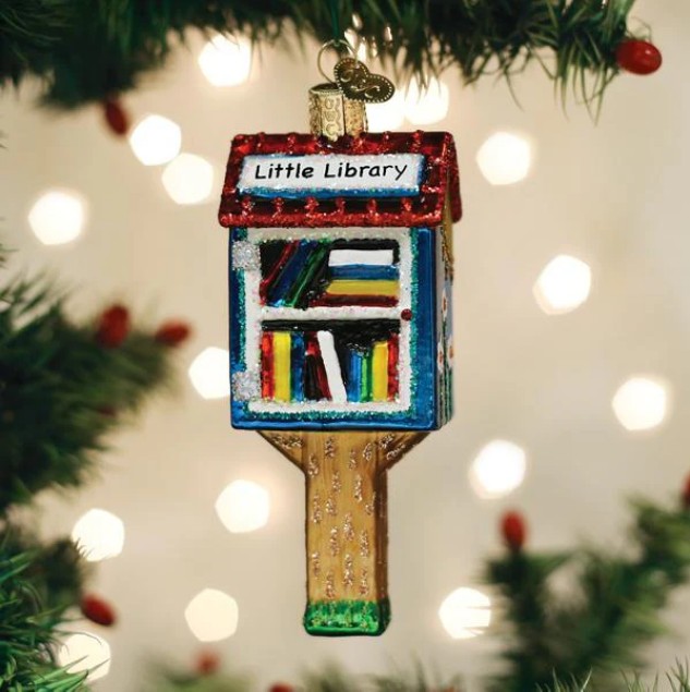(image for) Little Library Ornament