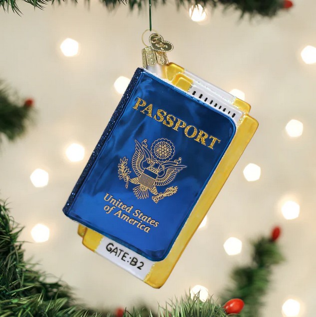 (image for) Passport Ornament