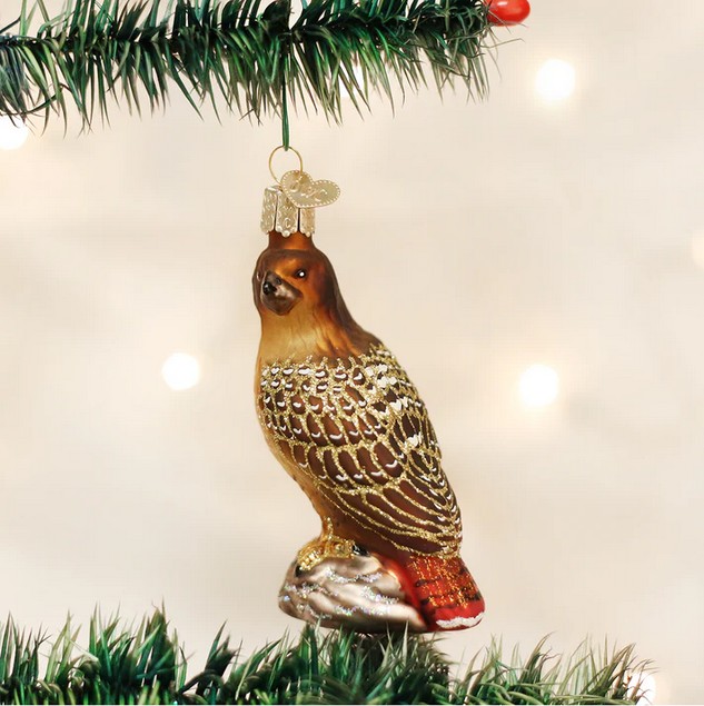 (image for) Red Tailed Hawk Ornament