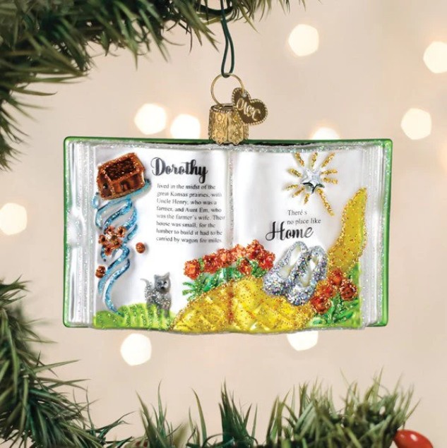 (image for) Wizard of Oz Book Ornament