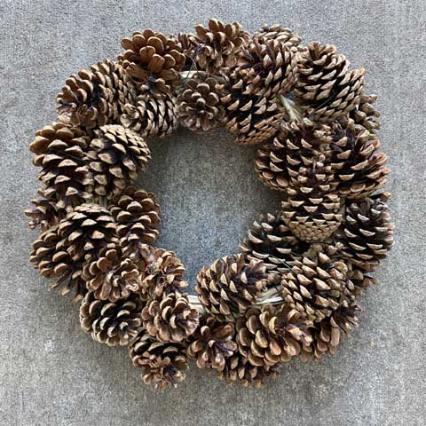NW Pinecone Wreath NW Pinecone Wreath