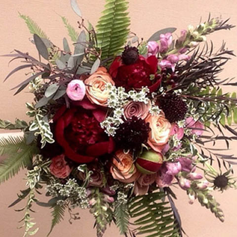 (image for) RED CHARM BRIDAL BOUQUET