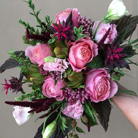 (image for) ROMANTIC ANTIKE BRIDAL BOUQUET - Click Image to Close