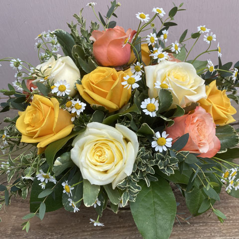 (image for) Rose Festival Spring Flower Bouquet - Click Image to Close
