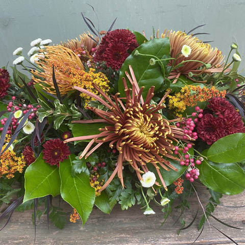 (image for) Broadway Deluxe Fall Centerpiece