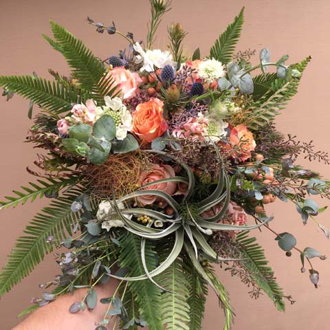 Tillandsia Bridal Bouquet - Click Image to Close
