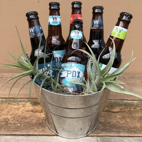 Portland Pub Bucket & Air Plants Portland Pub Bucket & Air Plants