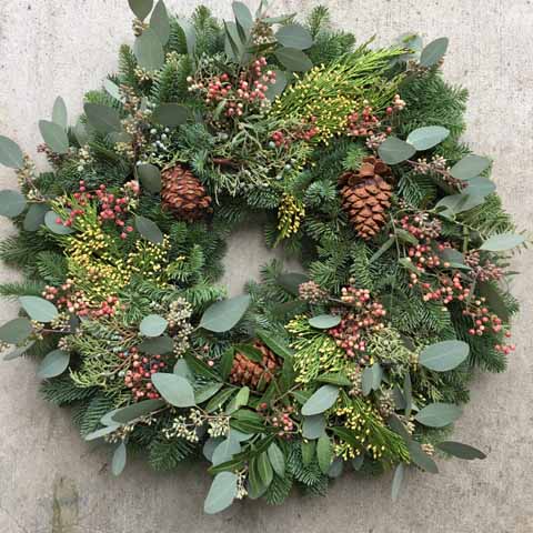 23" Pepperberry Wreath 23" Pepperberry Wreath